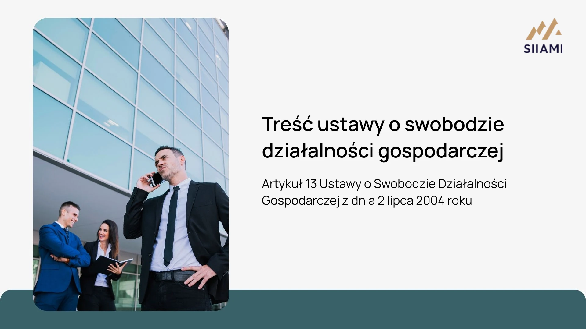 Treść ustawy o swobodzie działalności gospodarczej