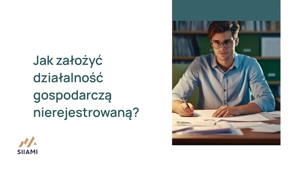 działalność nierejestrowana